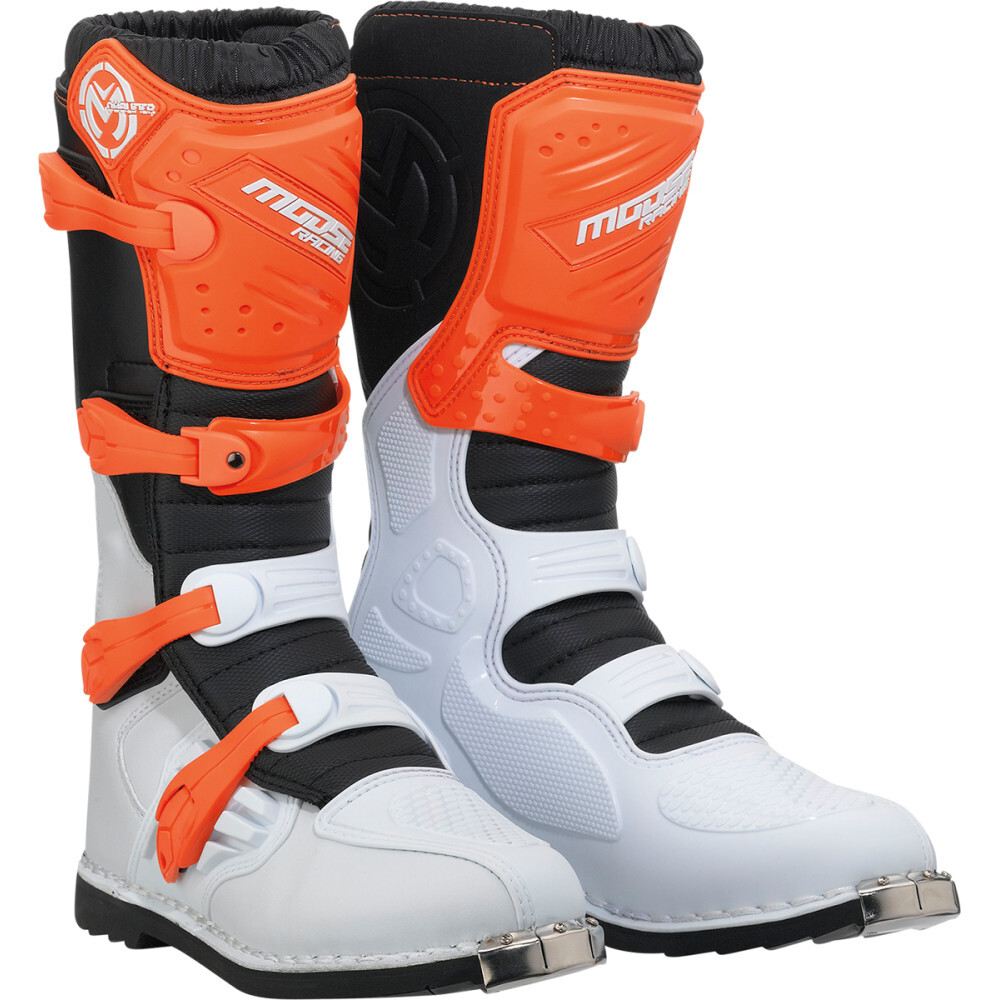 Moose Racing Qualifier Boots - Orange | US 10