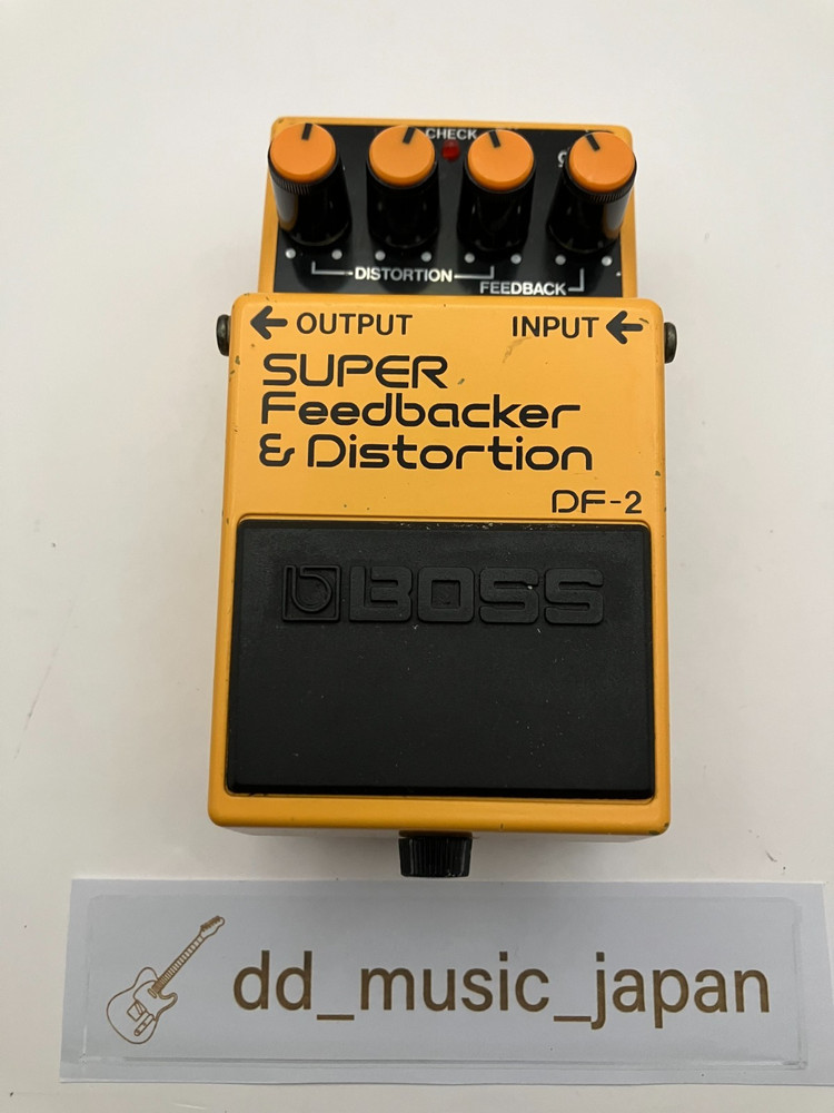 BOSS DF-2 Super Feedbacker & Distortion Tested ACA Guitar Effect Pedal