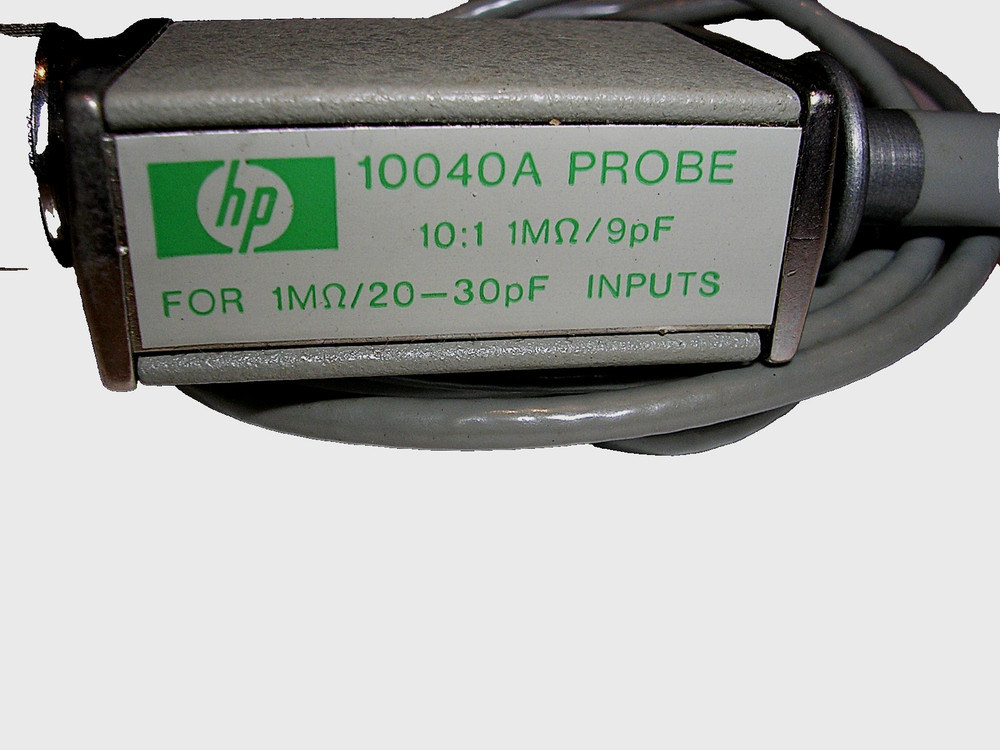 HP 10040A OSCILLOSCOPE PROBE TESTED
