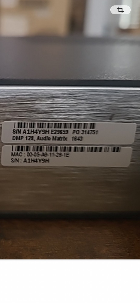 Extron DMP 128 Digital Matrix Processor