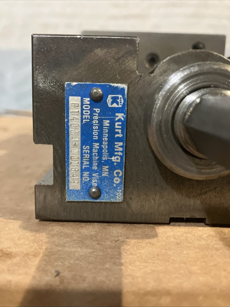 KURT 4" PULL-TYPE II CNC MACHINE VISE #PT400A
