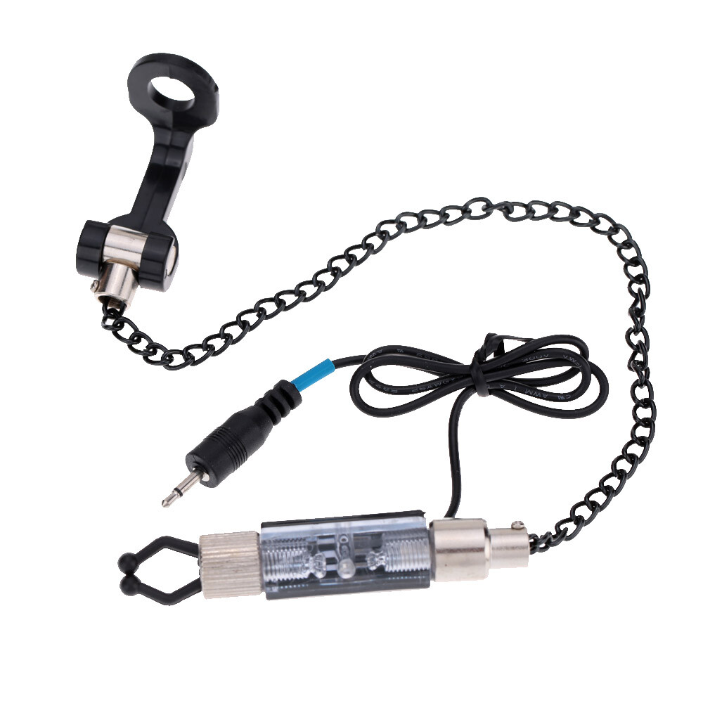 Fishing Bite Hanger Illuminated Indicator Blue I9L4