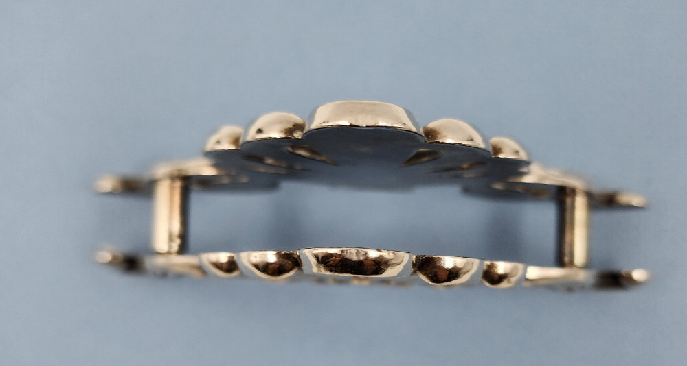 Vintage LEONARD Silverplated Napkin Holder Desk Top Letter Holder