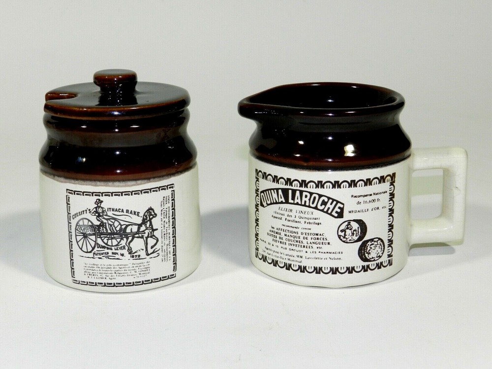Advertising Pottery Set
