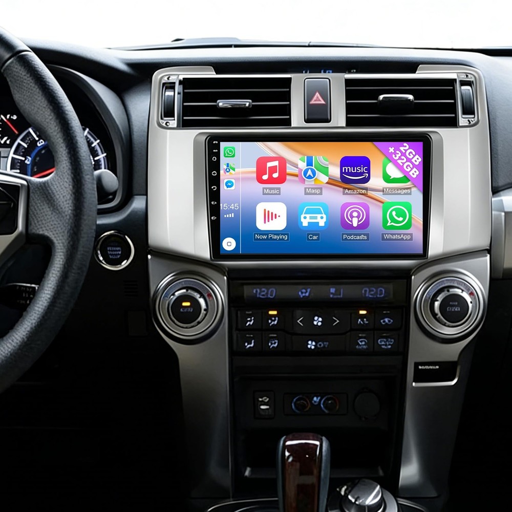 Carplay Radio for 4Runner 2009-2019 9" Touch Screen Bluetooth Android Auto GPS