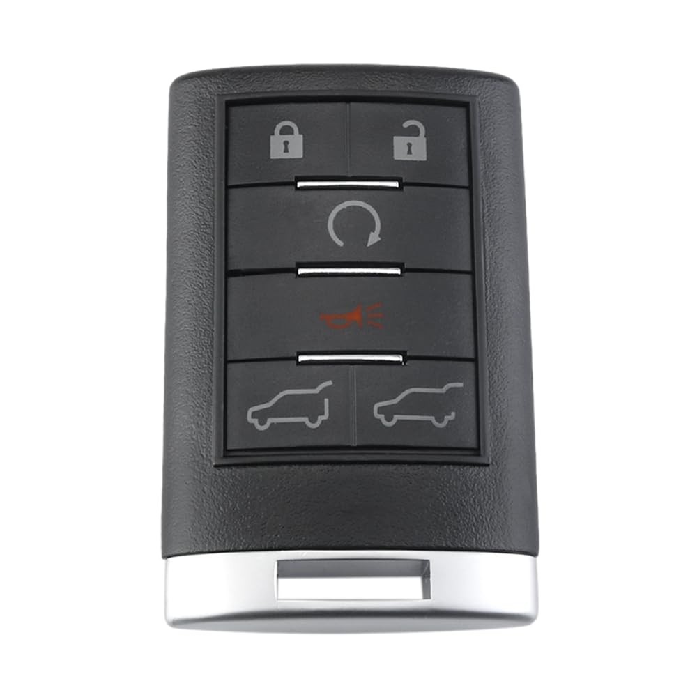 Key Fob Cover Case Replacement 6 Buttons Remote Control Shell -...