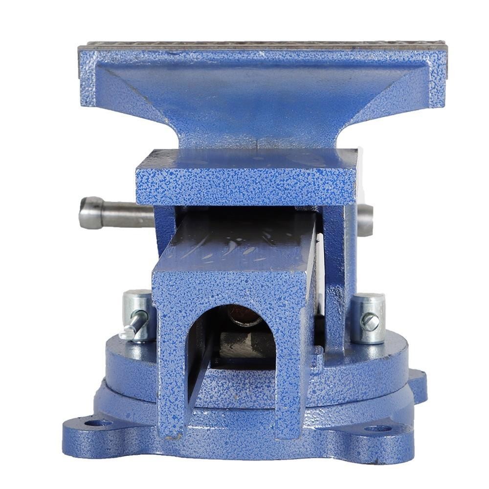 8" Precision Mechanic Bench Vise Table Top Clamp Press Locking Swivel Base