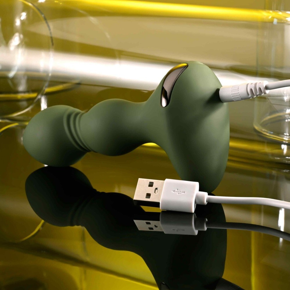 Evolved Lieutenant Rechargeable Vibrating Anal Butt Plug Stimulator Vibrator