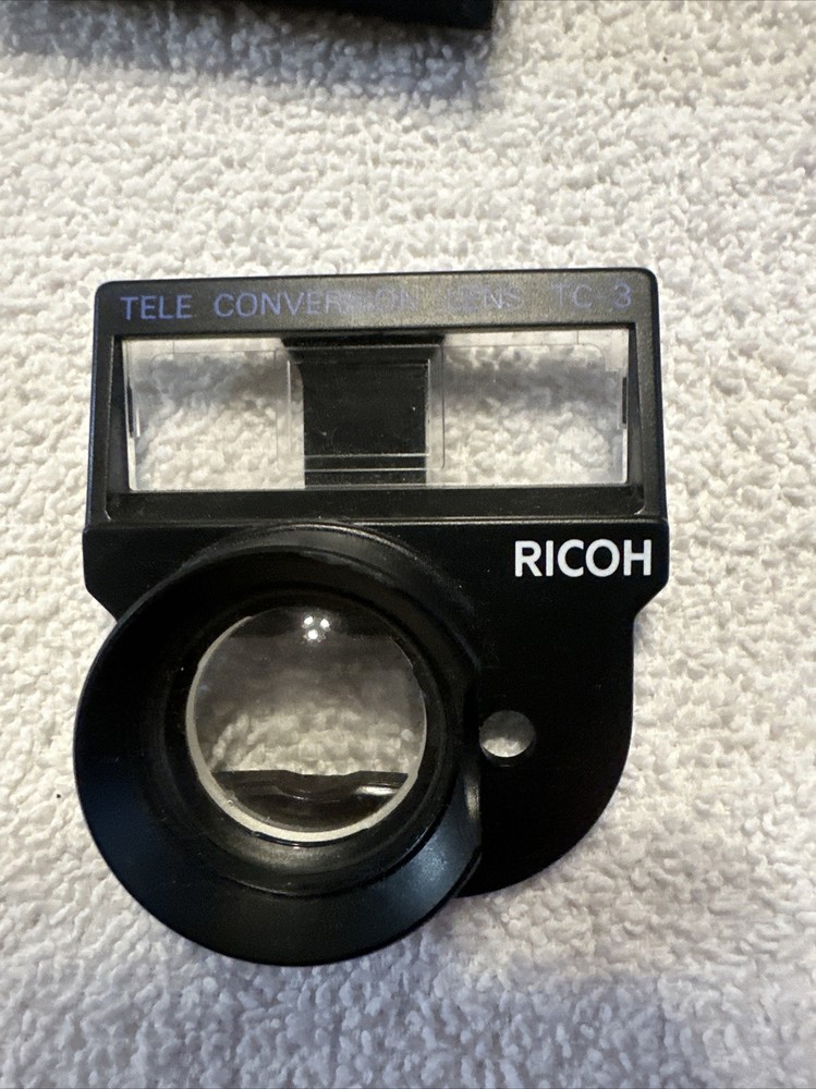 TC-3 Tele Conversion Lens with case for Ricoh FF3 camera. pre-owned.
