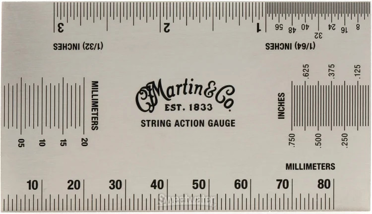 Martin String Action Gauge