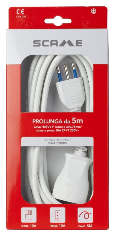 Poly Pool PP0382 Electric Extension, White Color, For Greater Use