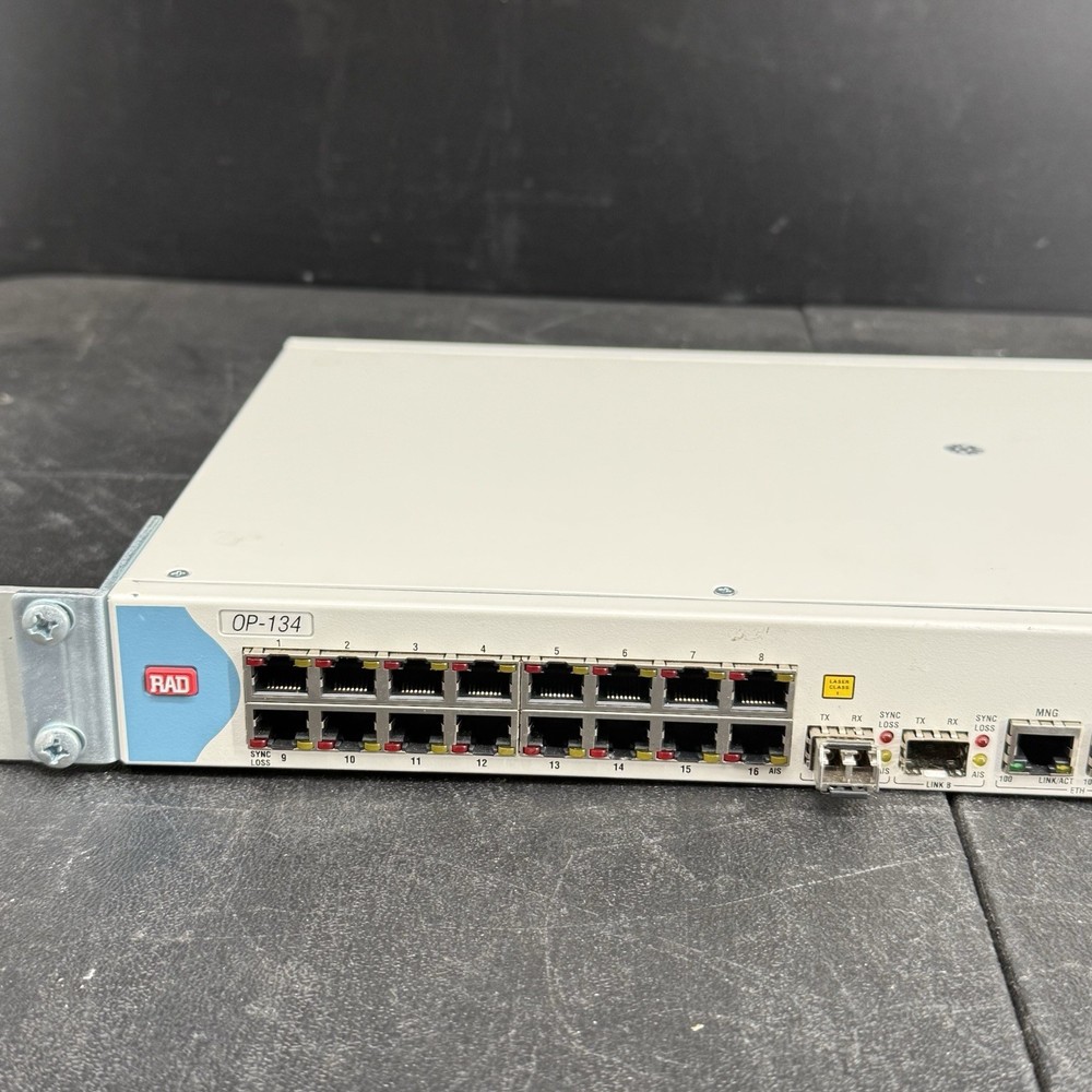 RAD Data Communications OP-134/PSR/B (A) Optimux Multiplexer – Redundant Power