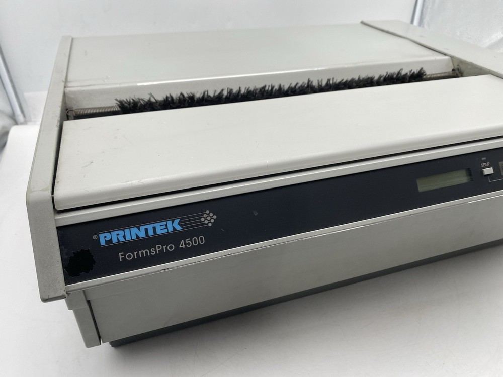 Printek Formspro 4500 #90483 Dot Matrix Printer