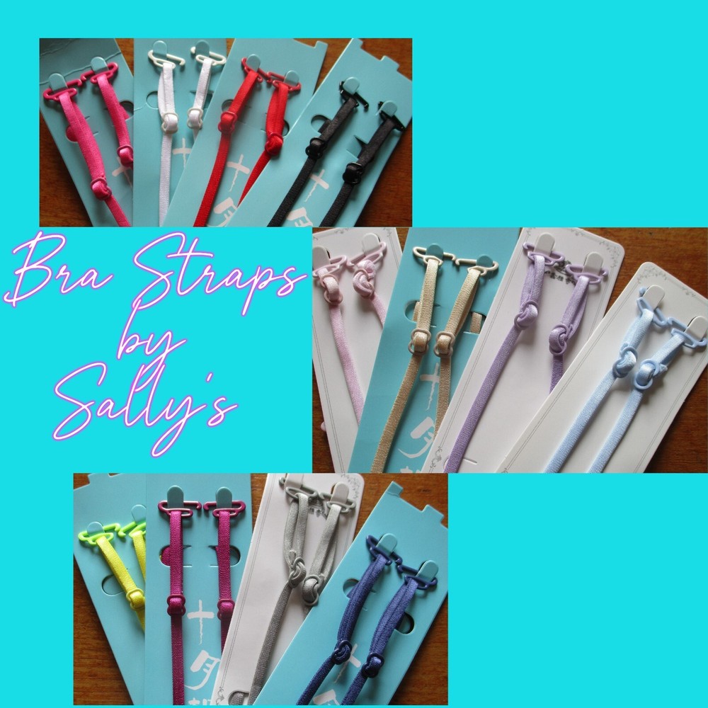 BIKINI BRA STRAPS - REPLACEMENTS ADJUSTABLE - SPAGETTI STYLE - SALLY'S ®