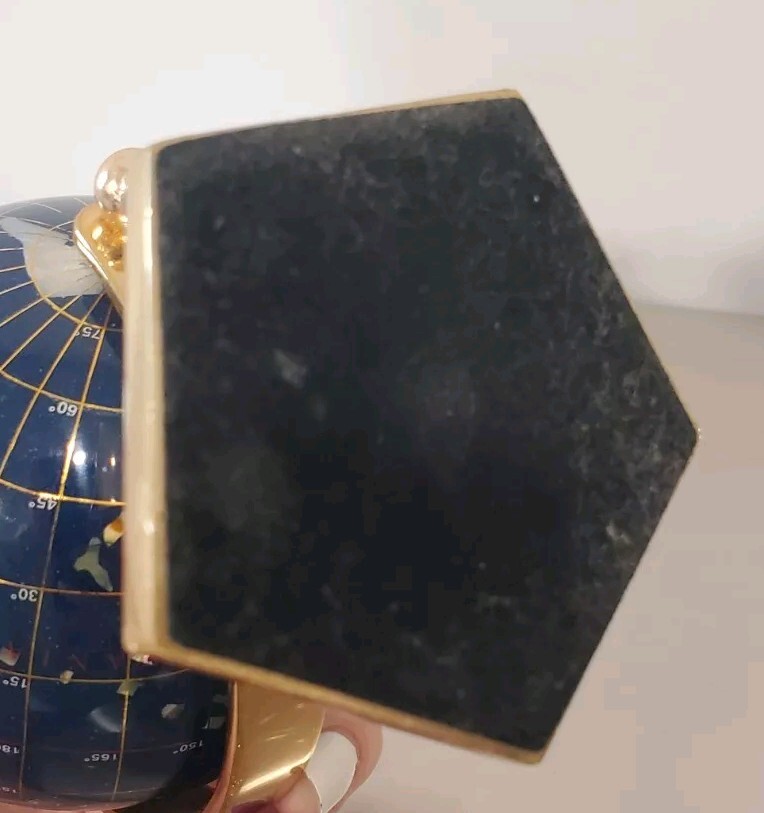 Globe with Gem Stones Desk Top Small