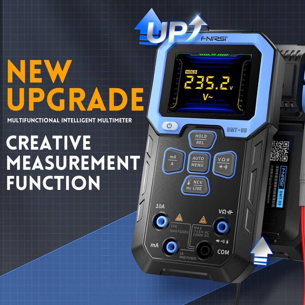 FNIRSI Digital Multimeter Intelligent Automatic Recognition Multiple Measurement