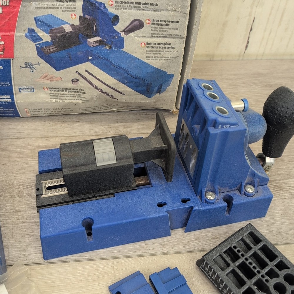 Kreg Jig K5 Pocket-Hole Advanced System Incomplete No Bits
