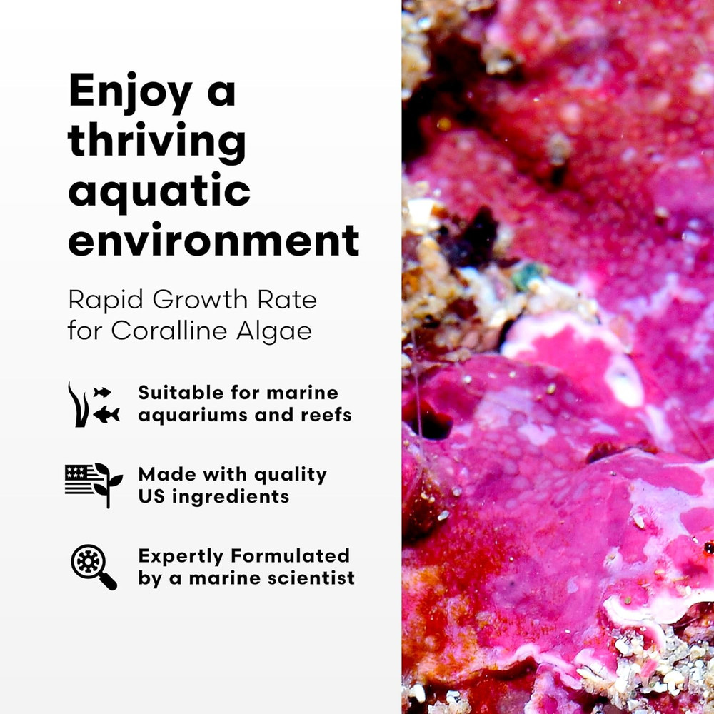 - Coralline Accelerator - Multi-Nutrient Supplement for Coralline Algae Growth i