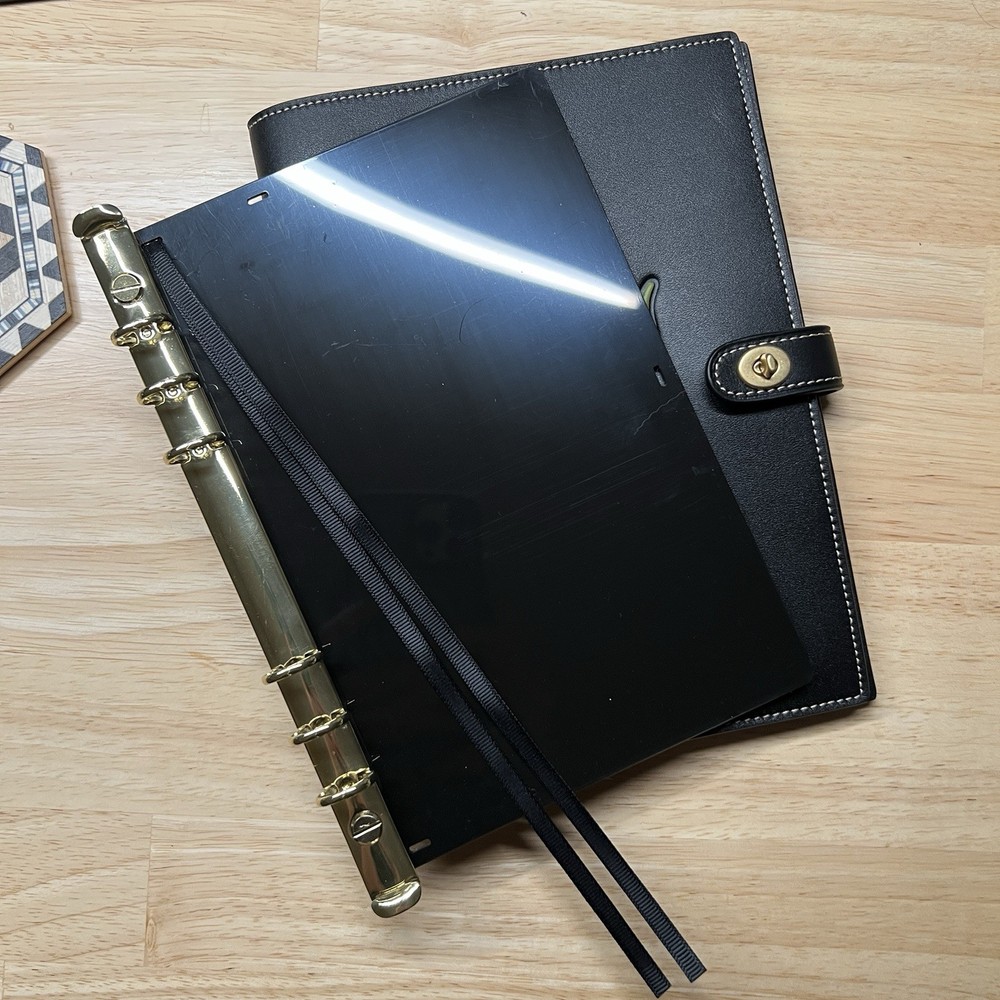 A5 Binder Insert for Coach Notebook Covers 6 Ring - by Pop In Planners