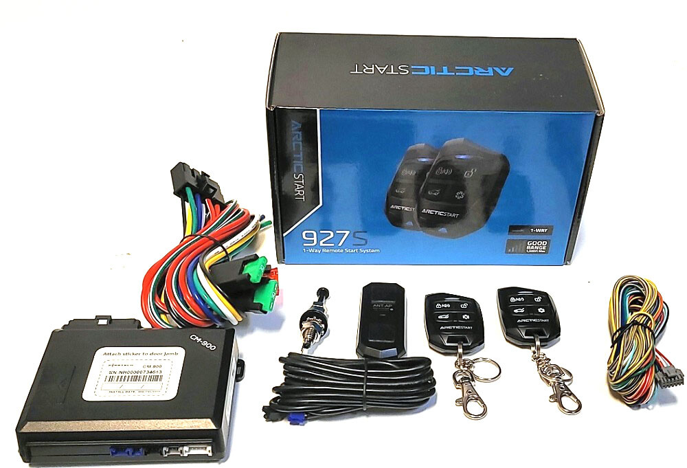 Arctic Start AR927S Car Remote Starter Keyless Entry with BLADE-AL Bypass Module