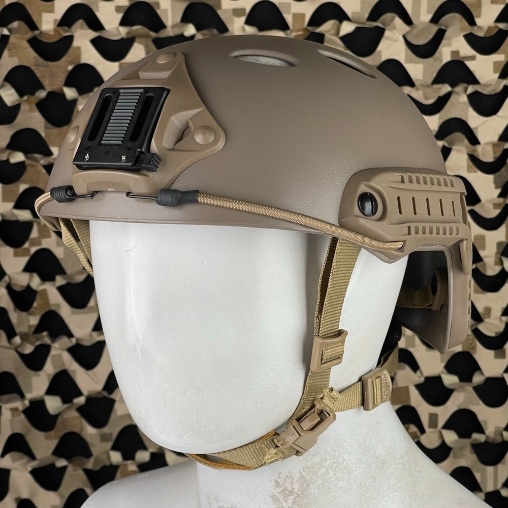NEW Lancer Tactical PJ Type Basic Helmet - Dark Earth (CA-738T)