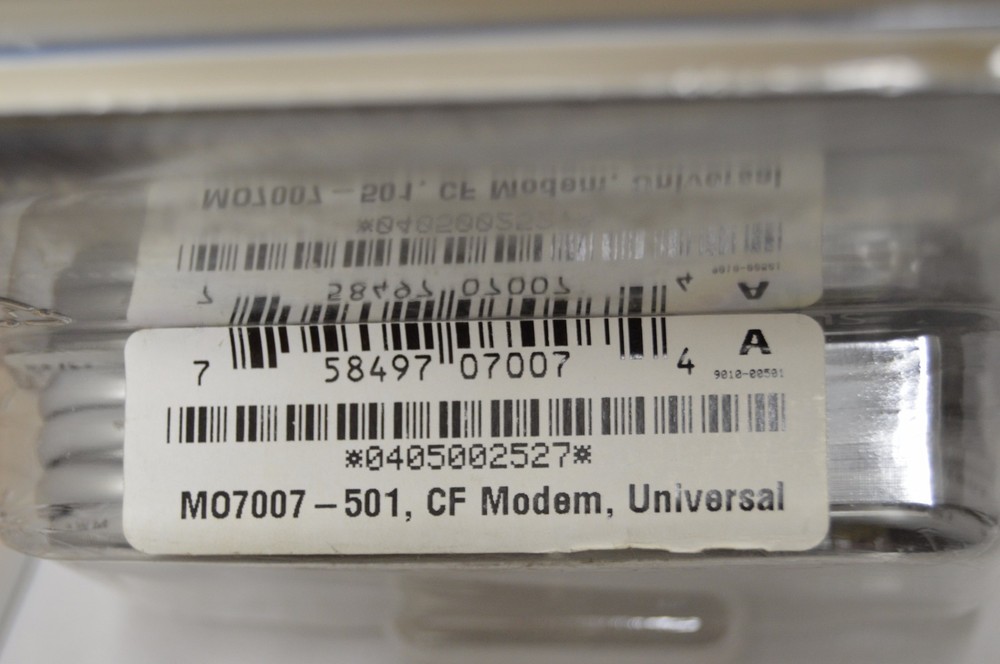 Socket Communications MO7007-693 56Kbps Modem Card w/ Accessories
