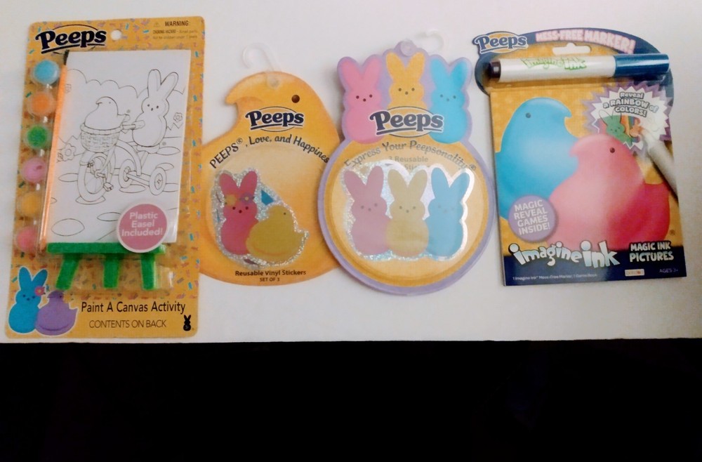New Everything PEEPS! 17 Mixed Bundle of Peeps Merchandise