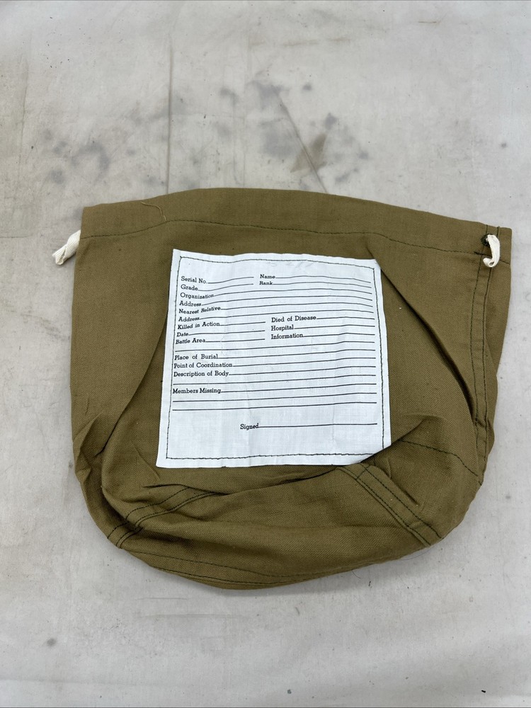 WW2 US Personal Effects Bag (FF355