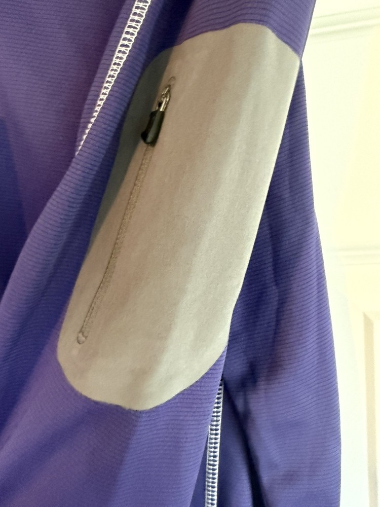 PING SensorCool 1/4 Zip Pullover Mens XL Purple Golf Performance Shirt