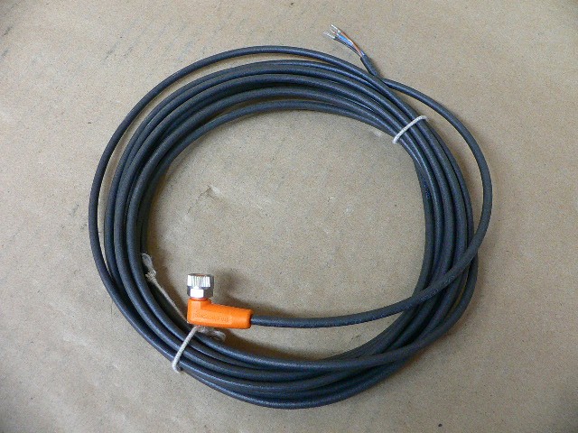 Ifm Efector Evc145 Cable W/ Angled Socket