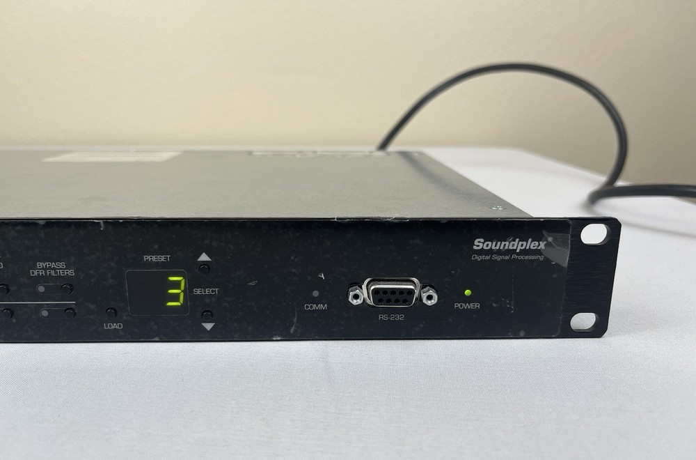 Shure DFR22 Audio Processor with Feedback Reduction Soundplex Signal Processing