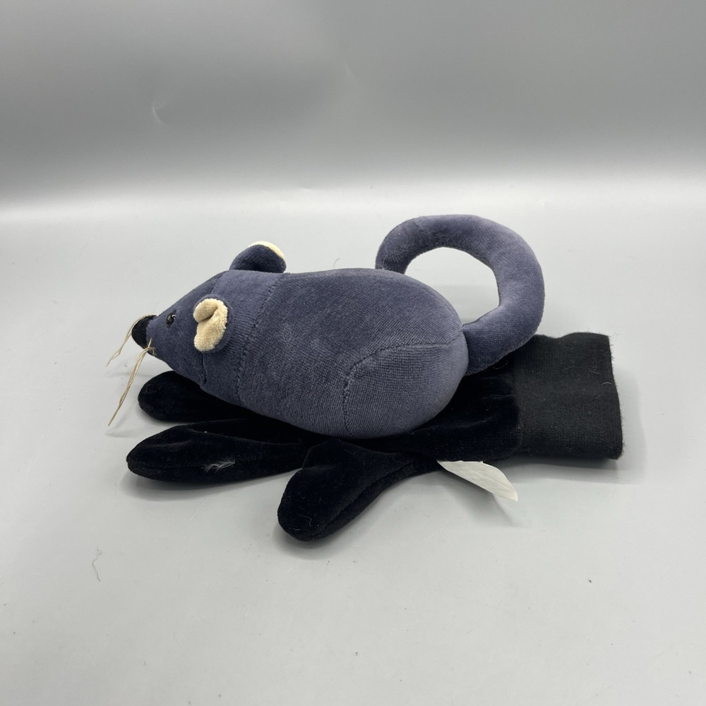 BELEDUC OLBERNHAU Hand / Finger PUPPET Mouse Grey
