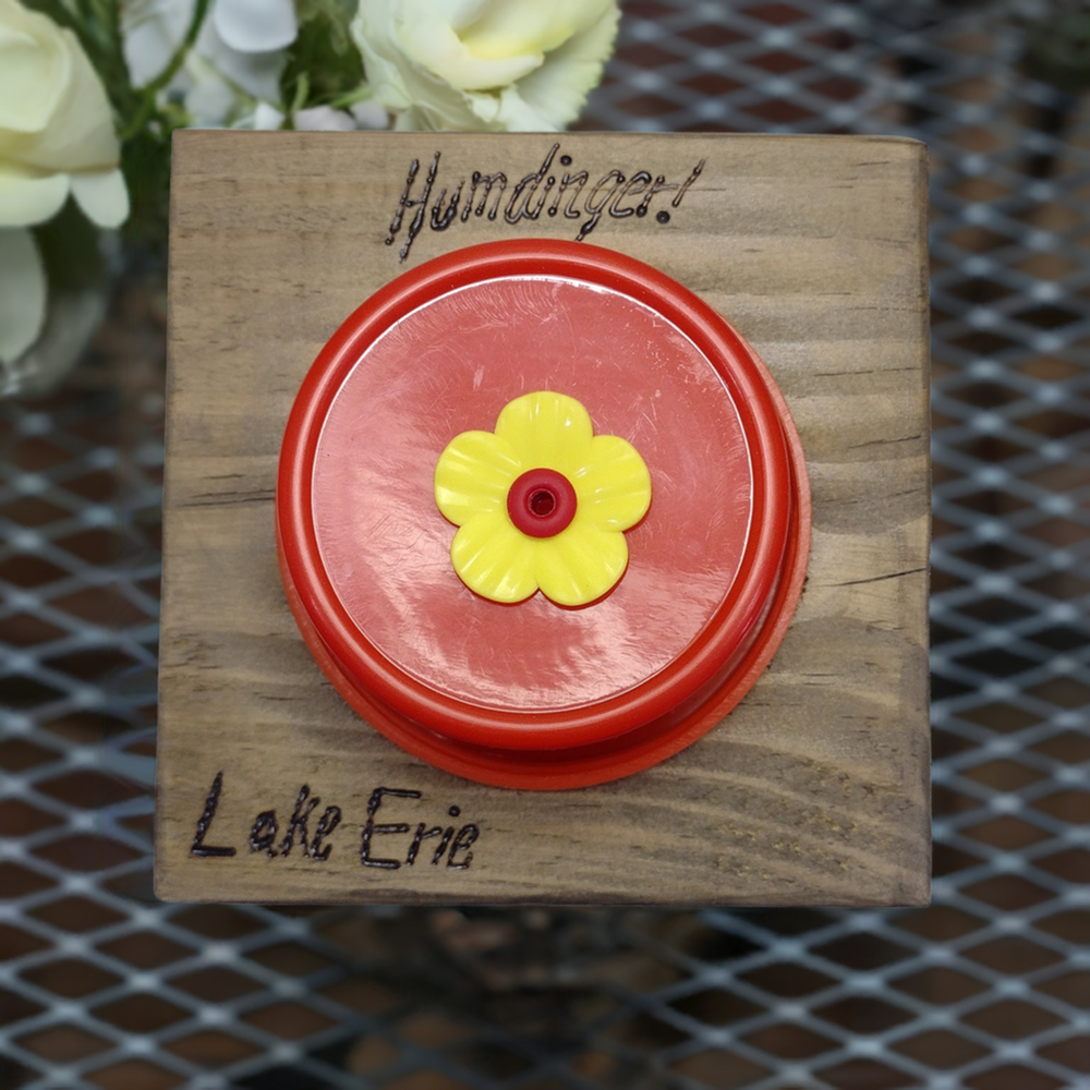 Tabletop Hummingbird Feeder - Customized Gift - 4oz - Easy To Clean!