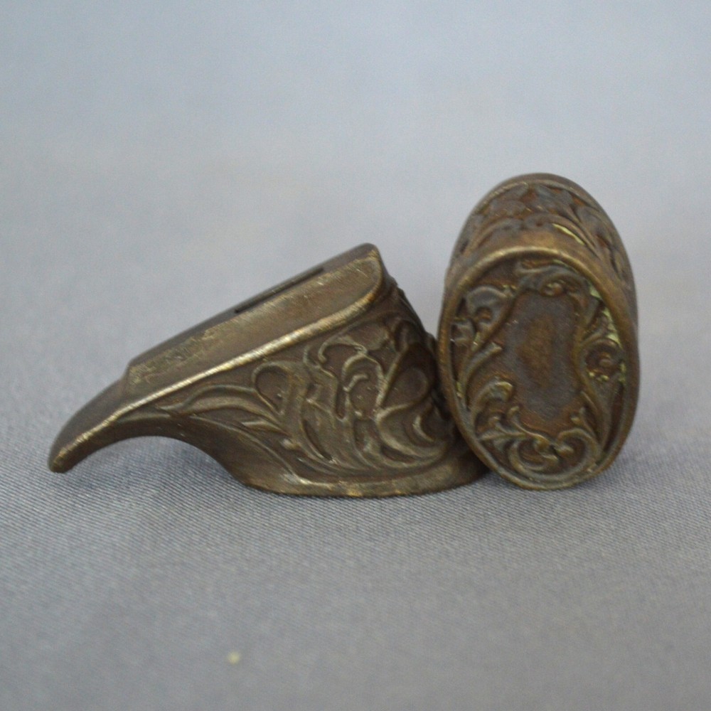 " SET #2 " CASTING SOLID BRONZE SET FINGER GUARD BOLSTER & POMMEL CUSTOM MAKING