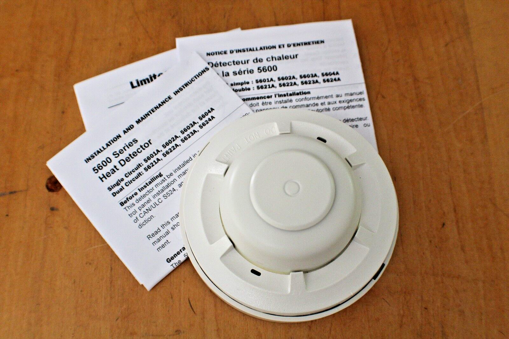 System Sensor 5601A – Heat Detector 57c/135f ROR/Fixed Temp Single Contact