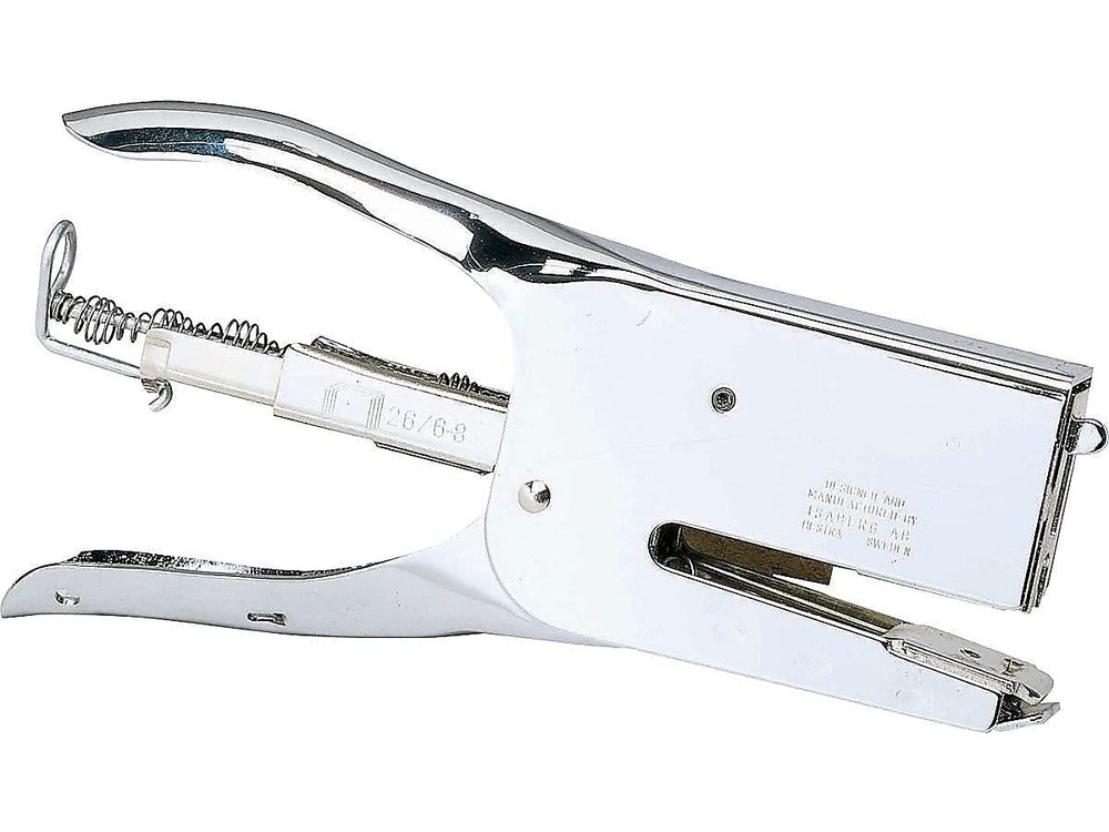 Chrome Plier Stapler - Rapid Classic K1 for Efficient Office Use
