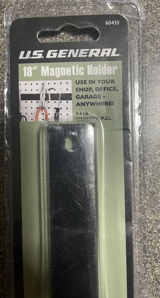 U.S. GENERAL 18 in. Magnetic Tool Holder