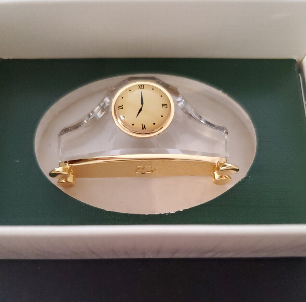 Swarovski Crystal Memories Mantel Clock~200076