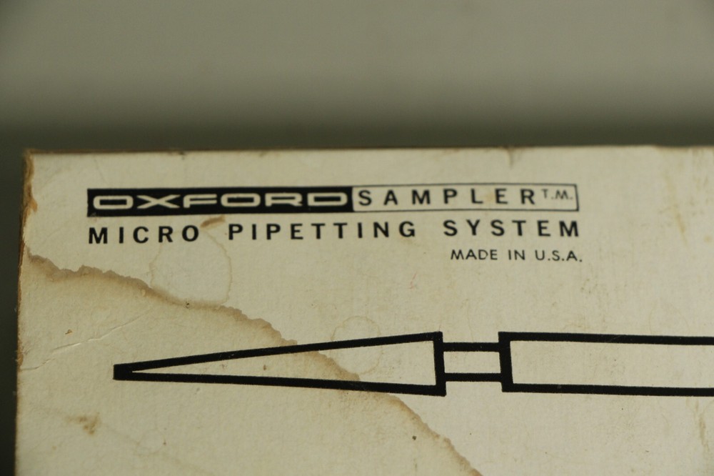 VINTAGE Oxford Precision Sampler Pipet