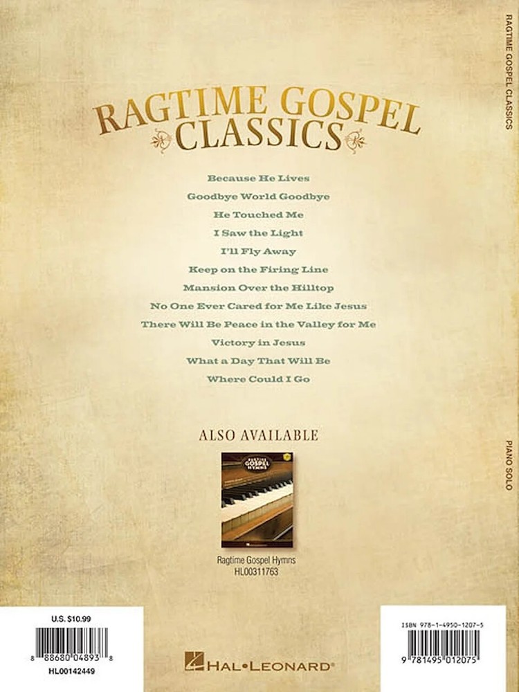 Ragtime Gospel Classics