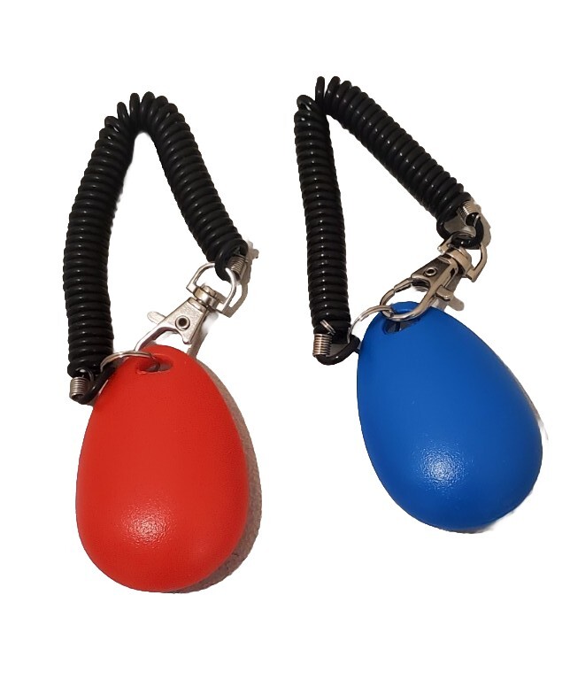 (2-Pk) Oyefly Dog Training Clicker with Wrist Strap