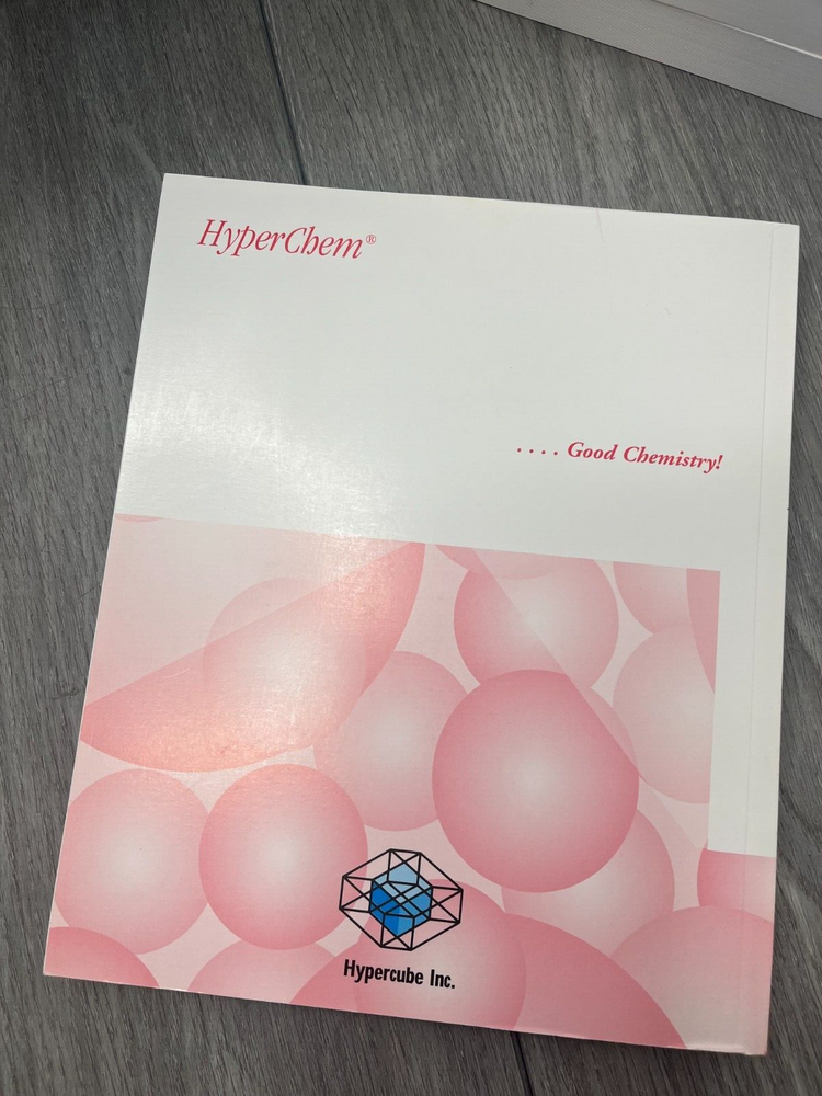 HyperChem Release 8.0, Tools For Molecular Modeling Boxed Set (NO DISKS)