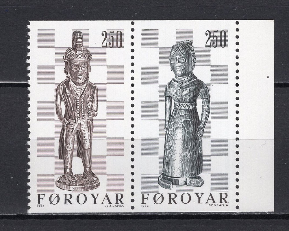 FAROE ISLANDS  1983 CHESS  M985