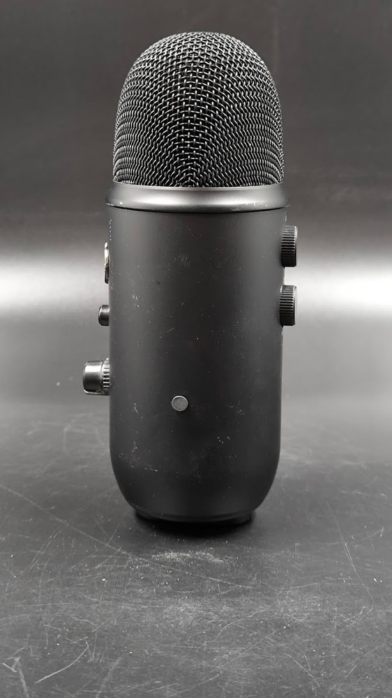 Blue Yeti Microphone Used Working Black