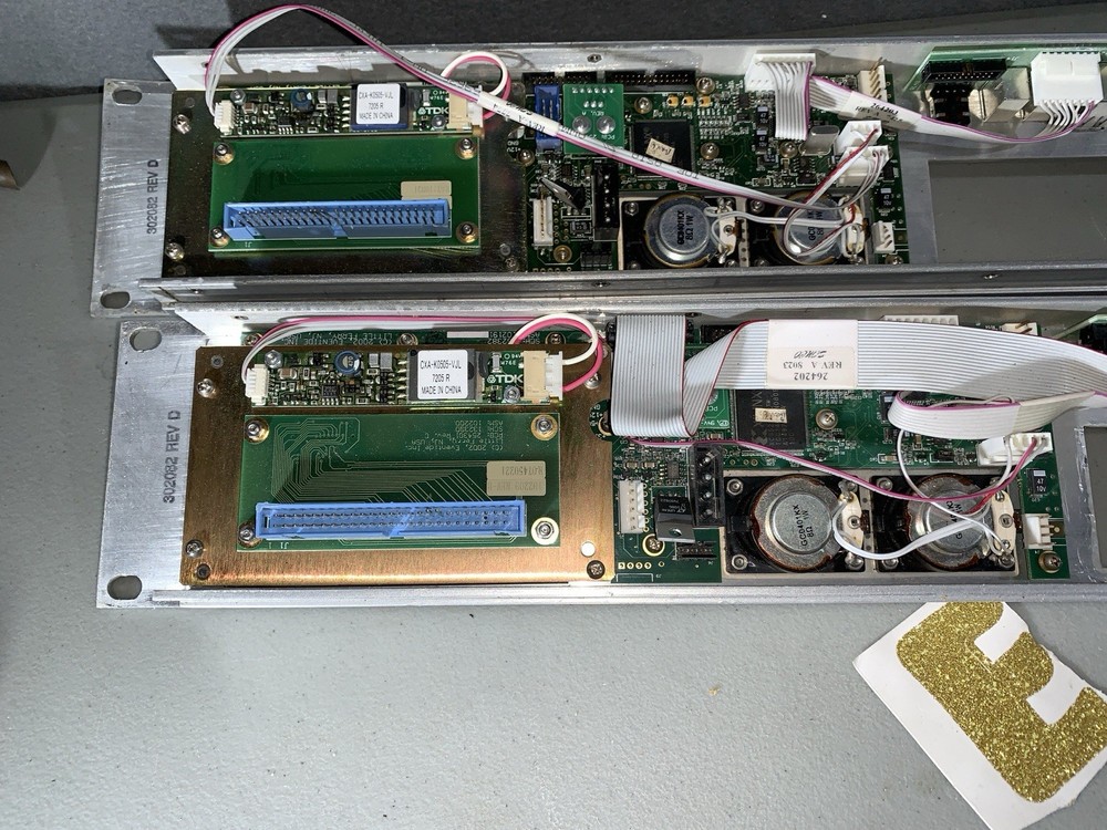 2 Eventide VR615 Server Face Plates Controls