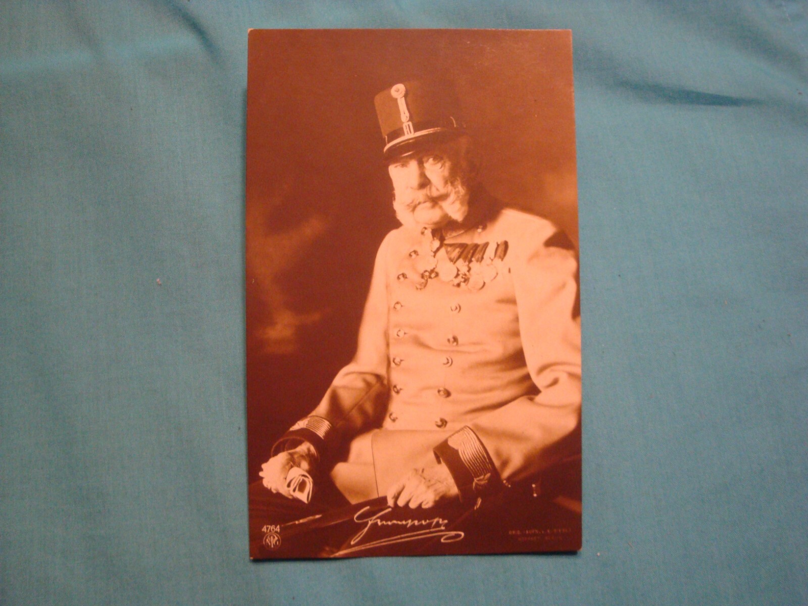 Real Photo postcard H.R.H. Josef Franz,Emperor of Austria,Royalty,Franz Joseph I