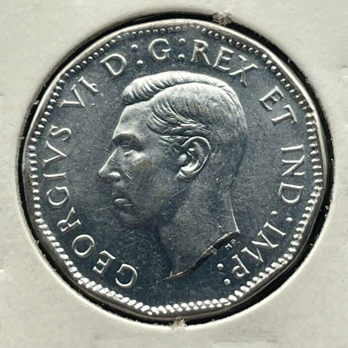 1945 Canada War Nickel