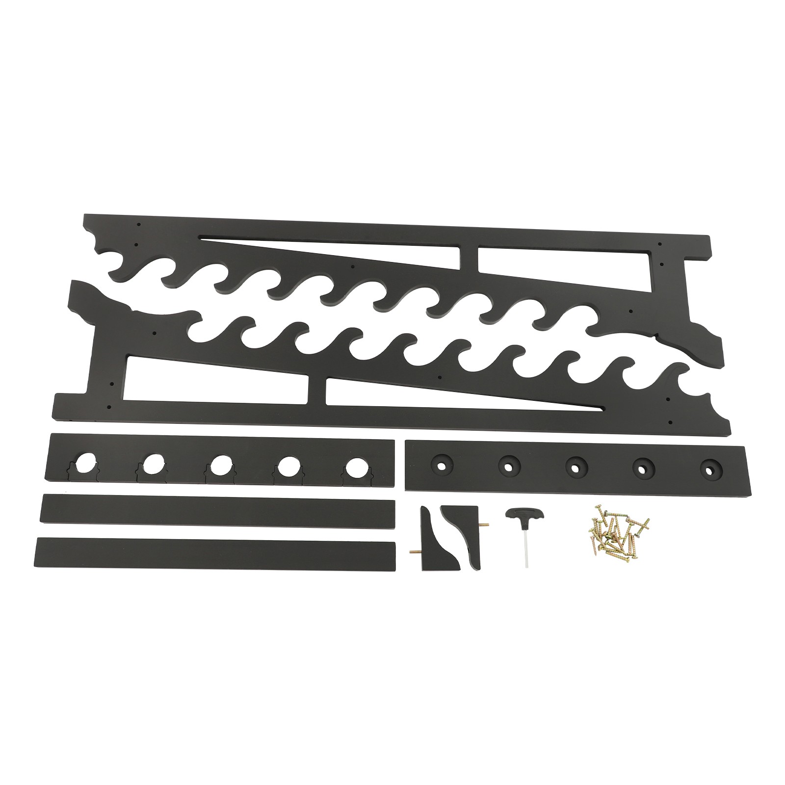 Sword Stand, Vertical Sword Stand Display, 10 Tier, 5 Hole Sword Holder