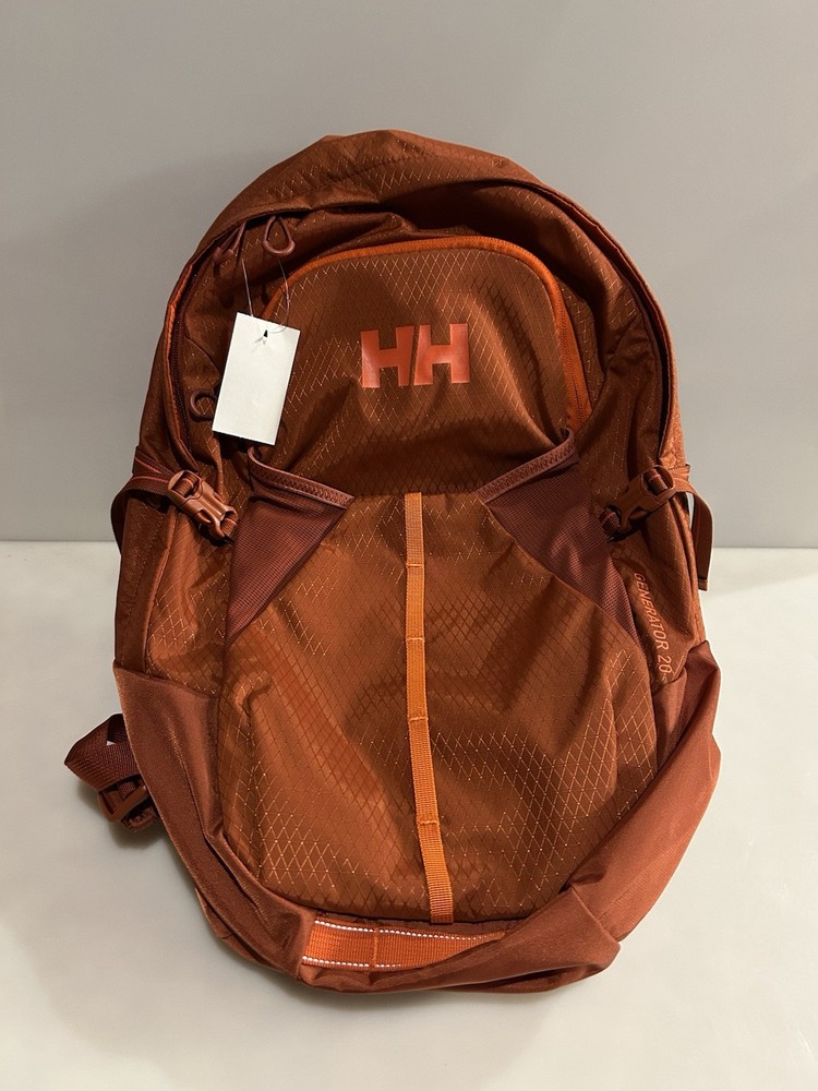 New Helly Hansen Generator 20L Orange Backpack NWT