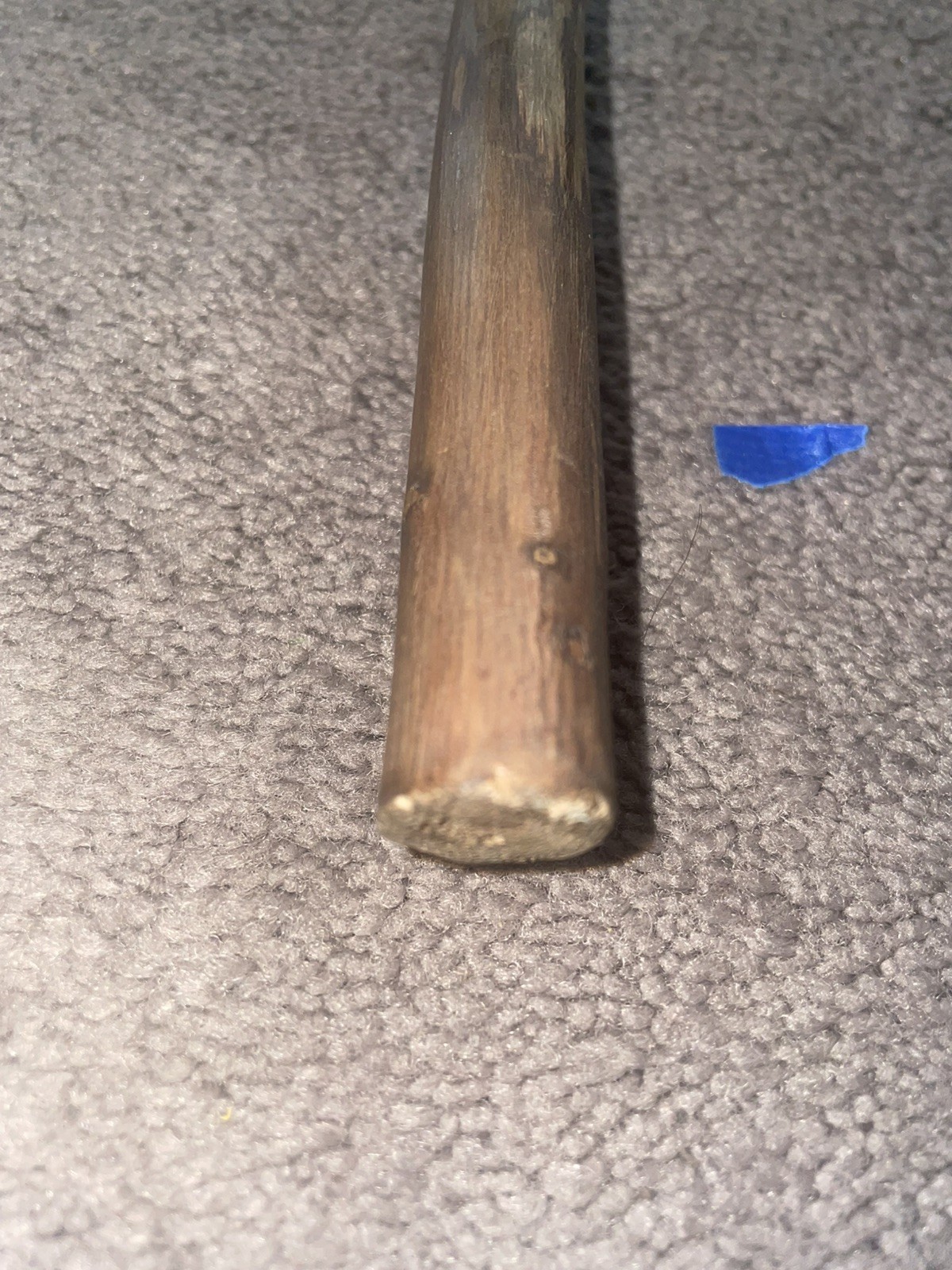 Antique 1870s Native American Indian Stone War Club Plains Sioux Estate Find